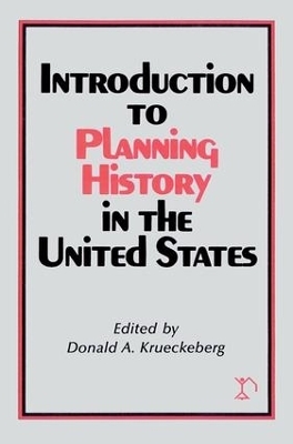 Introduction to Planning History in the United States - 