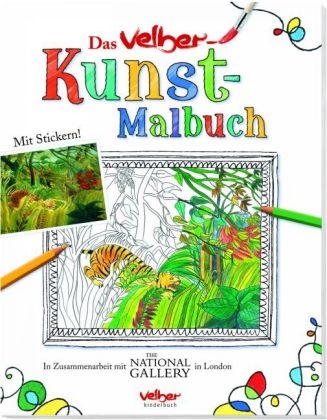 Das Velber-Kunst-Malbuch - Sarah Courtauld