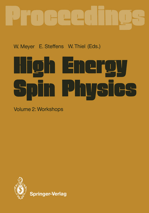 High Energy Spin Physics - 