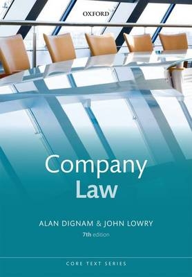 Company Law - Alan Dignam, John Lowry
