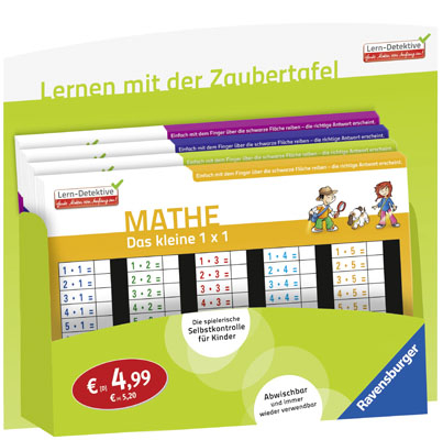 Verkaufs-Kassette "Lern-Detektive&reg; - Zaubertafel"