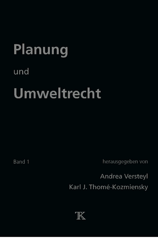Planung und Umweltrecht, Band 1