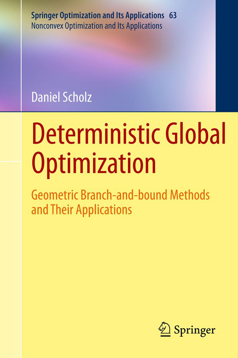 Deterministic Global Optimization - Daniel Scholz
