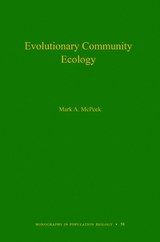 Evolutionary Community Ecology - Mark A. McPeek