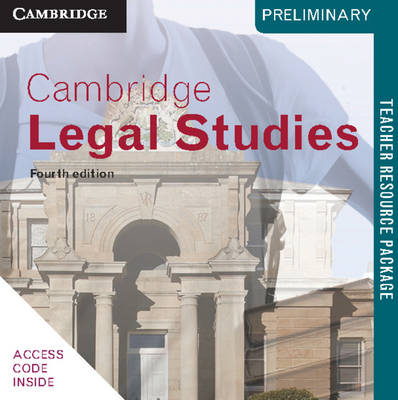 Cambridge Preliminary Legal Studies Teacher Resource (Card) - Paul Milgate, Kate Dally, Philip Webster, Daryl Le Cornu, Tim Kelly
