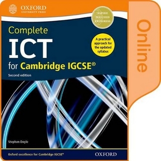 Complete ICT for Cambridge IGCSE Online Student Book (Second Edition)