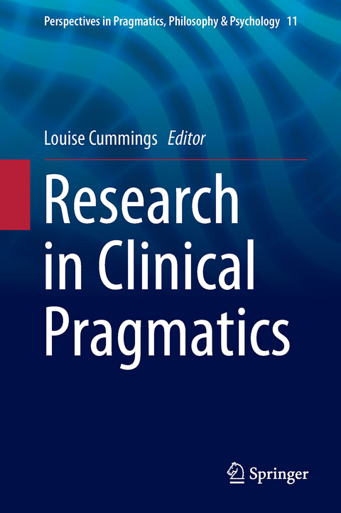 Research in Clinical Pragmatics - 