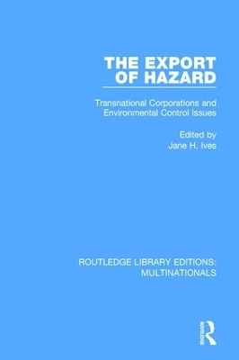 The Export of Hazard - 