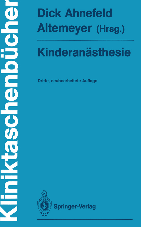 Kinderan&auml;sthesie - 