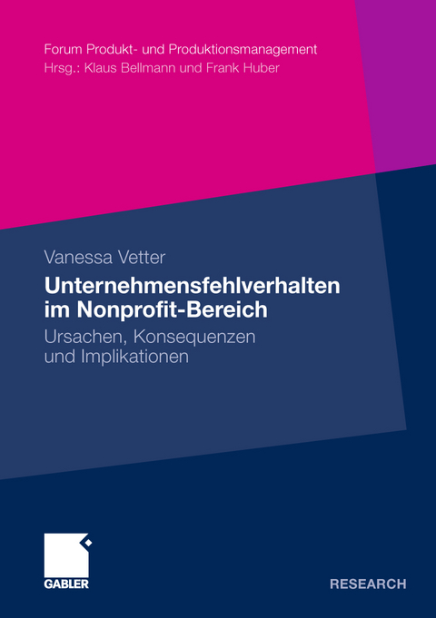 Unternehmensfehlverhalten im Nonprofit-Bereich - Vanessa Vetter
