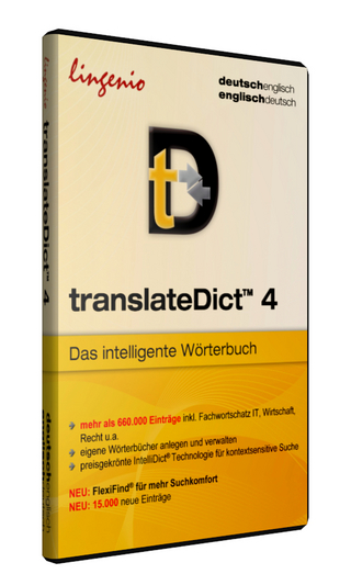 TranslateDict 4 Deutsch-Englisch/ Englisch-Deutsch