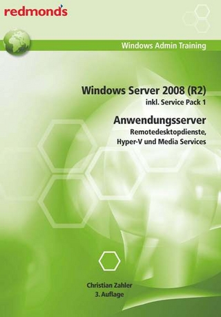 Windows Server 2008 (R2) inkl. Service Pack 1, Anwendungsserver, Remotedesktopdienste, Hyper-V und Media Services