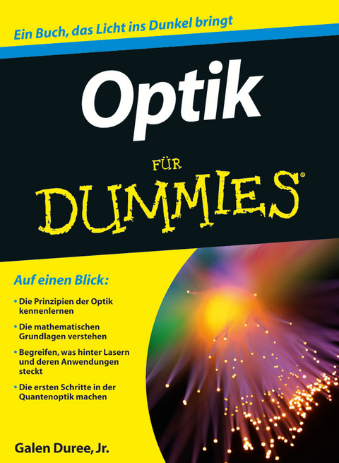 Optik f&uuml;r Dummies - Galen C. Duree