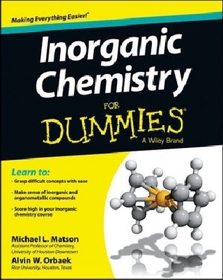 Inorganic Chemistry For Dummies