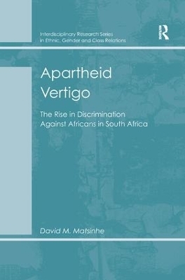 Apartheid Vertigo - David M. Matsinhe