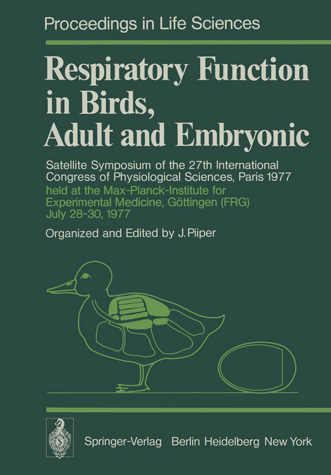 Respiratory Function in Birds, Adult and Embryonic - 