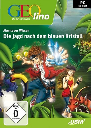 GEOlino Abenteuer Wissen, Die Jagd nach dem blauen Kristall, CD-ROM