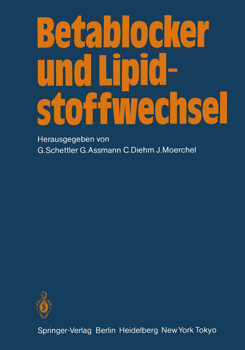 Betablocker und Lipidstoffwechsel - 