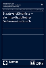 Staatsverst&auml;ndnisse - ein interdisziplin&auml;rer Gedankenaustausch - 