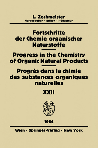 Fortschritte der Chemie Organischer Naturstoffe / Progress in the Chemistry of Organic Natural Products / Progrès dans la Chimie des Substances Organiques Naturelles