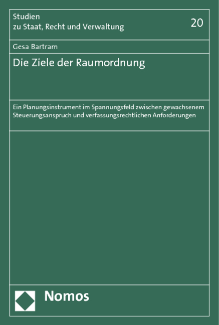 Die Ziele der Raumordnung - Gesa Bartram