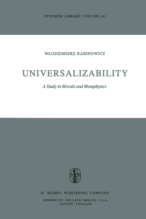 Universalizability - W. Rabinowicz