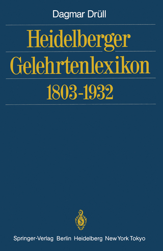 Heidelberger Gelehrtenlexikon 1803–1932