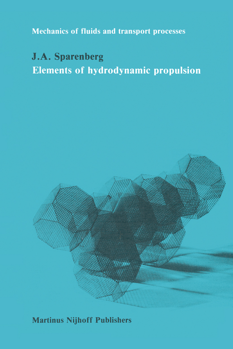 Elements of hydrodynamicp propulsion - J.A. Sparenberg
