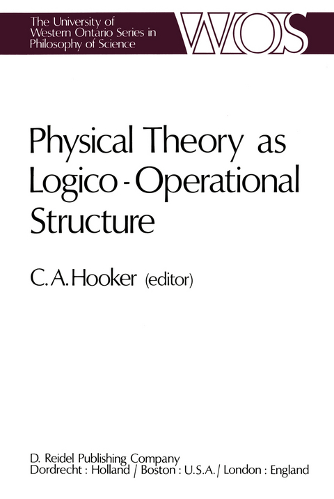 Physical Theory as Logico-Operational Structure - 