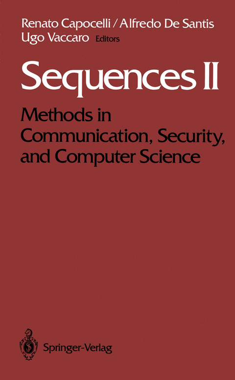 Sequences II - 