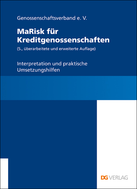 MaRisk f&uuml;r Kreditgenossenschaften - Heinz-Hermann Bausch, Tino Behrends