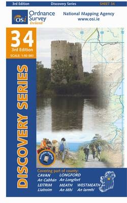 Cavan, Leitrim, Longford, Meath, Westmeath -  Ordnance Survey Ireland