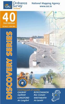 Galway, Longford, Roscommon, Westmeath -  Ordnance Survey Ireland