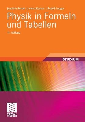 Physik in Formeln und Tabellen