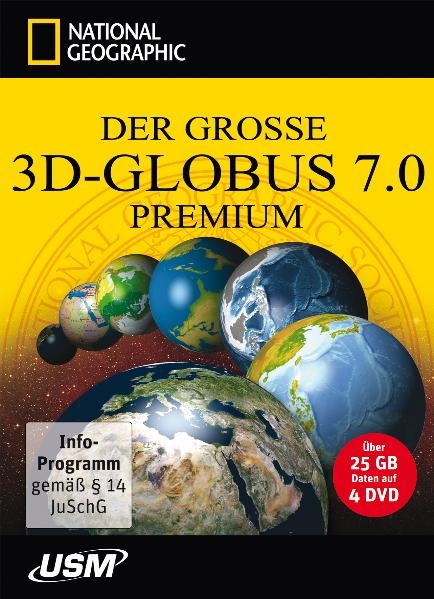 National Geographic: Der große 3D-Globus 7.0 Premium