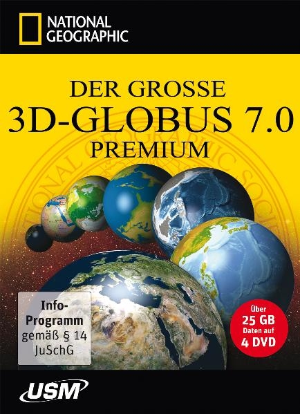 National Geographic: Der gro&szlig;e 3D-Globus 7.0 Premium