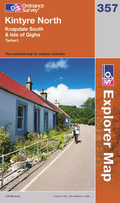 Kintyre North -  Ordnance Survey