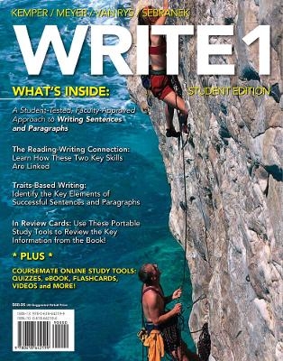 WRITE1 (with Basic Writing CourseMate Printed Access Card) - John Van Rys, Dave Kemper, Patrick Sebranek, Verne Meyer