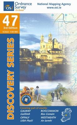 Galway, Offaly, Roscommon, Westmeath -  Ordnance Survey Ireland