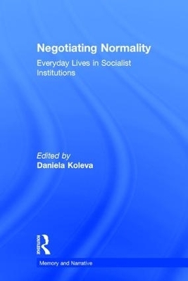 Negotiating Normality - Daniela Koleva