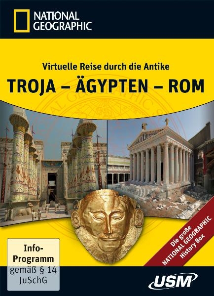 National Geographic: Virtuelle Reise durch die Antike - &Auml;gypten, Troja, Rom