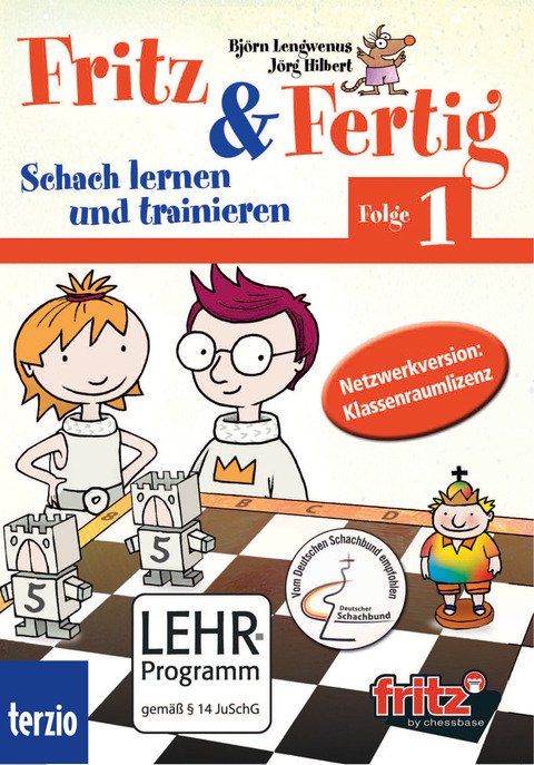 Fritz & Fertig Folge 1 
Netzwerkversion - Klassenraumlizenz (16 PCs) - Jörg Hilbert, Björn Lengwenus