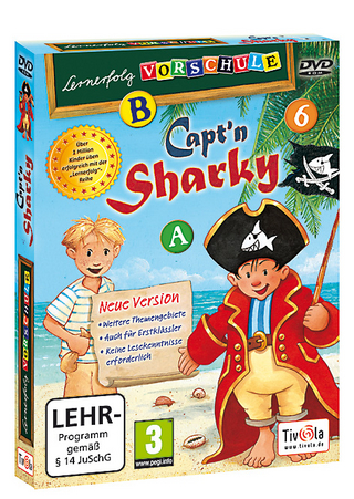 Lernerfolg Vorschule, Capt'n Sharky, DVD-ROM