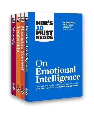 HBR's 10 Must Reads Leadership Collection (4 Books) (HBR's 10 Must Reads) -  Harvard Business Review, Daniel Goleman, Peter F. Drucker, Clayton M. Christensen, Michael E. Porter