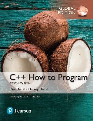 C++ How to Program, Global Edition -- MyLab Programming with Pearson eText