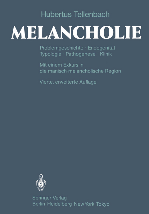 Melancholie - H. Tellenbach