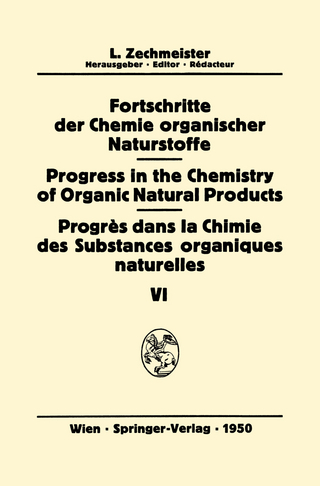 Fortschritte der Chemie Organischer Naturstoffe/Progress in the Chemistry of Organic Natural Products/Progrès Dans la Chimie des Substances Organiques Naturelles