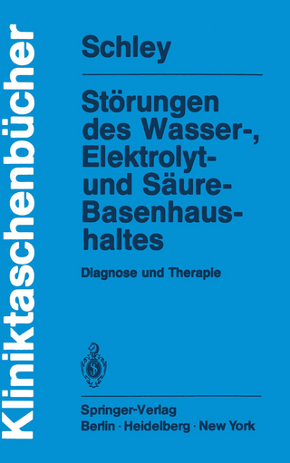 Störungen des Wasser-, Elektrolyt- und Säure-Basenhaushaltes