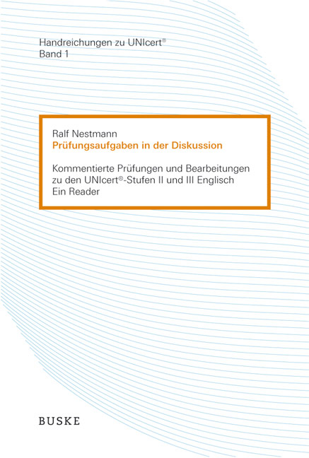 Pr&uuml;fungsaufgaben in der Diskussion - Ralf Nestmann