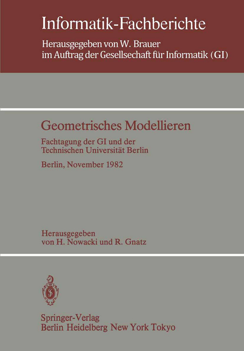 Geometrisches Modellieren - 